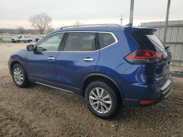 NISSAN ROGUE S 2020 blue  gas 5N1AT2MV5LC793971 photo #3