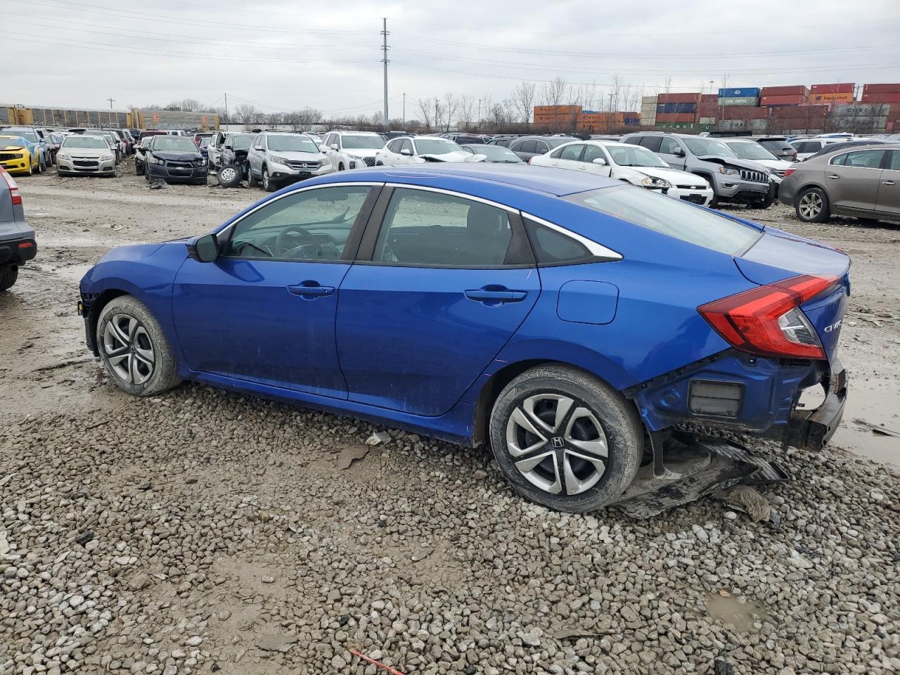 Lot #3049497630 2018 HONDA CIVIC LX