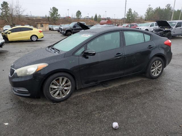 KIA FORTE LX 2015 black  gas KNAFX4A60F5353735 photo #1