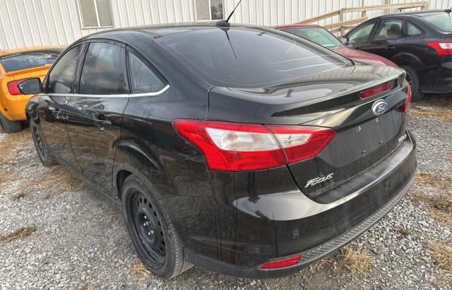 FORD FOCUS SEL 2012 black  Gasoline 1FAHP3H29CL313756 photo #4