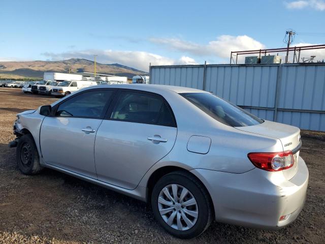 TOYOTA COROLLA BA 2012 silver  gas 2T1BU4EE6CC765376 photo #3