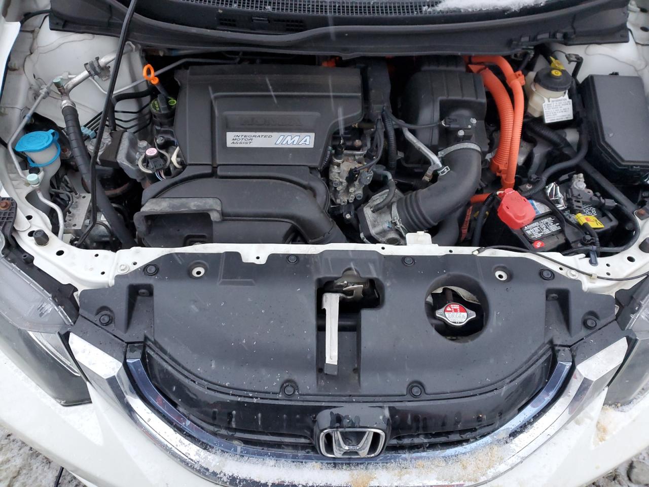 Lot #3309421973 2015 HONDA CIVIC HYBR