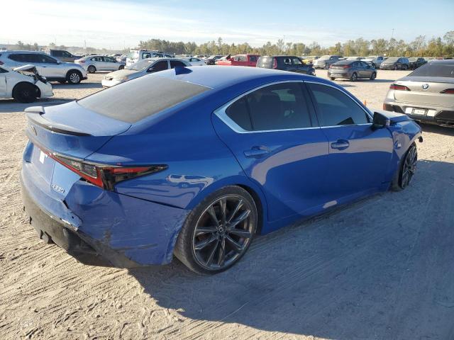 LEXUS IS 350 F S 2023 blue  gas JTHGZ1B27P5065528 photo #4