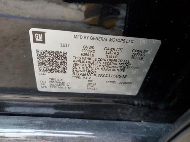 2018 BUICK ENCLAVE AV - 5GAEVCKW2JJ158542
