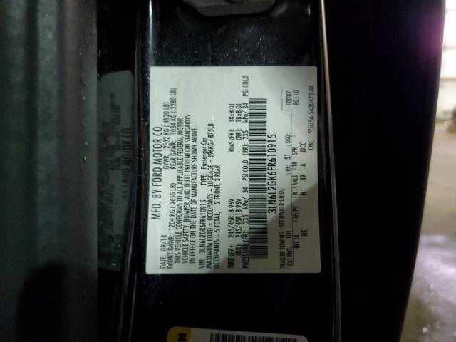 2015 LINCOLN MKZ - 3LN6L2GK6FR610915