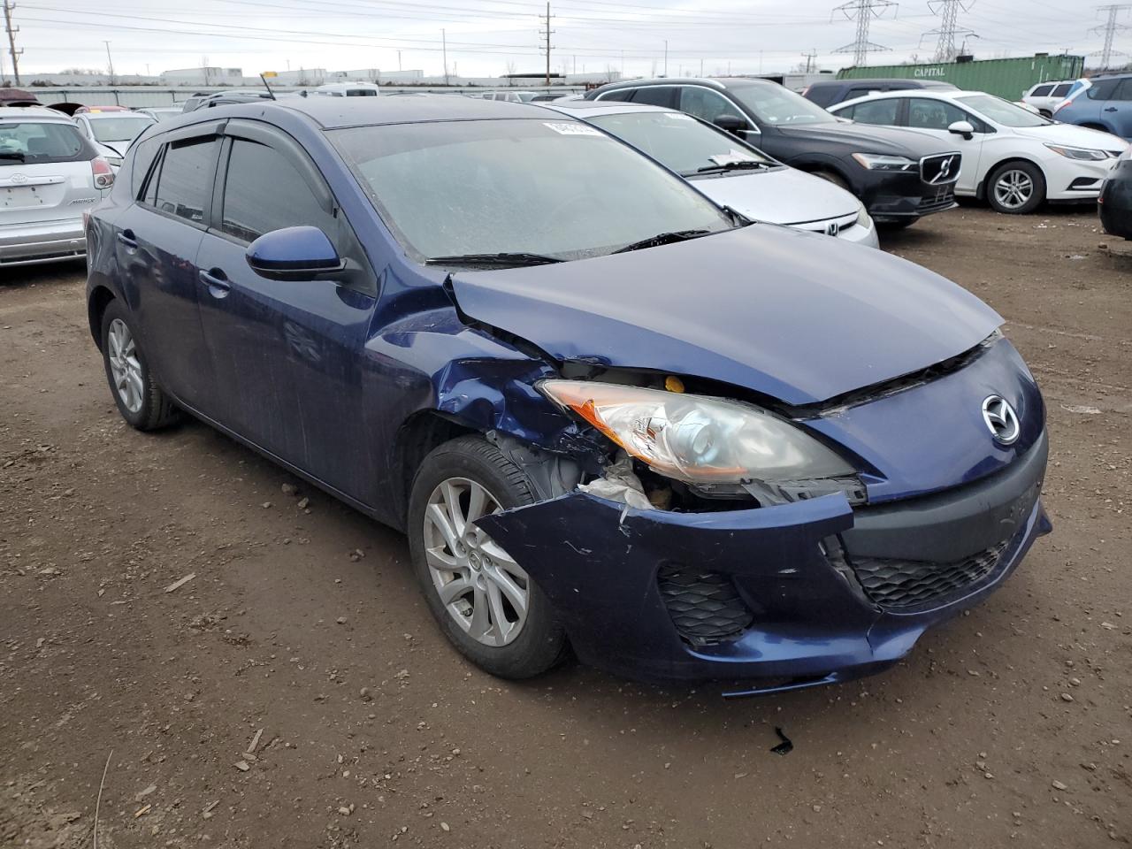 Lot #3033251853 2012 MAZDA 3 I