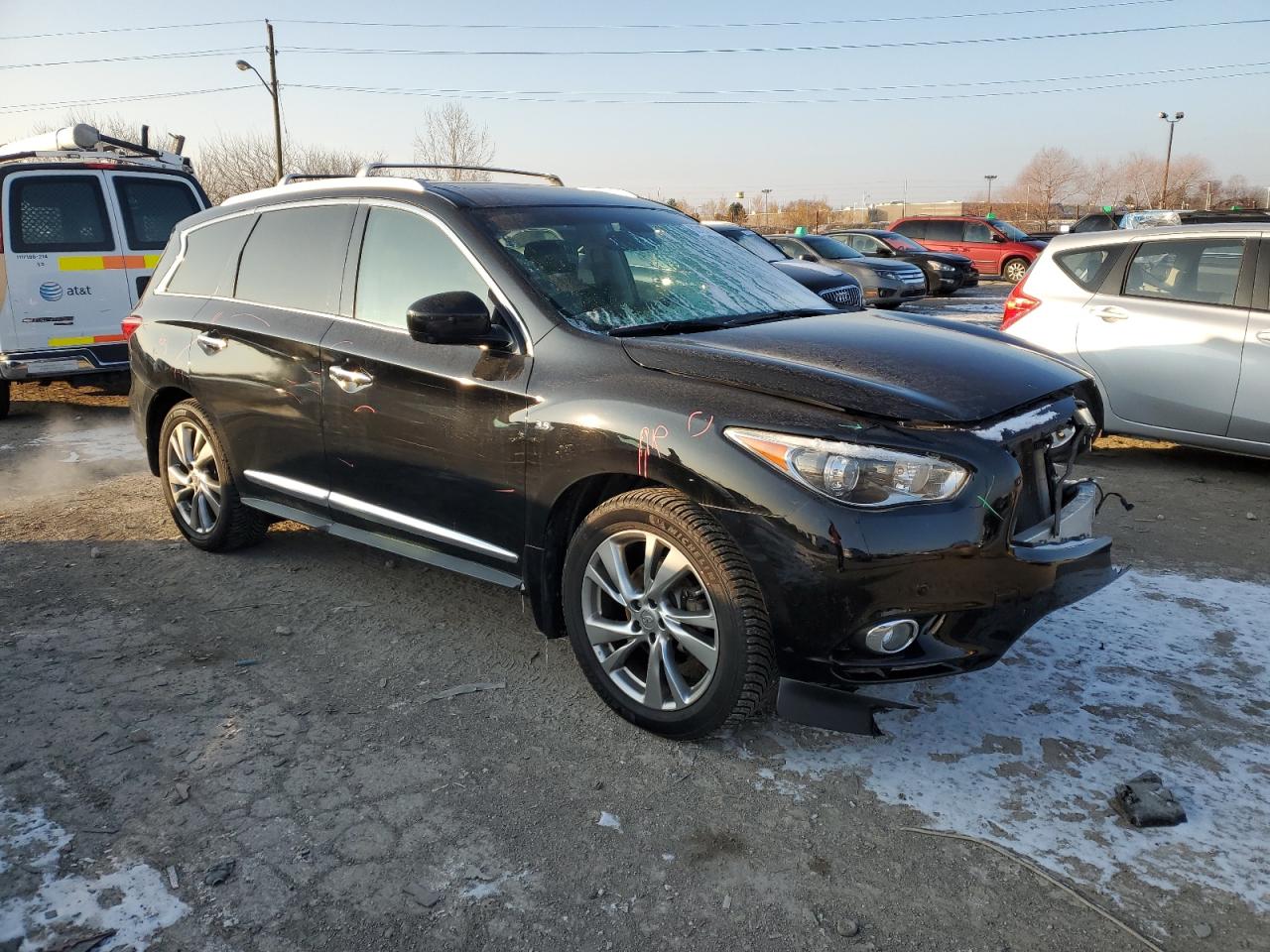 Lot #3023390242 2015 INFINITI QX60