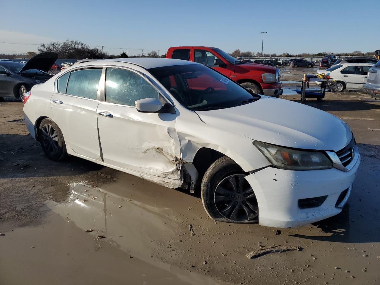 Lot #3028395804 2015 HONDA ACCORD LX