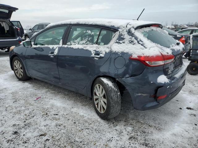 KIA FORTE EX 2014 blue  gas KNAFX5A88E5169438 photo #3