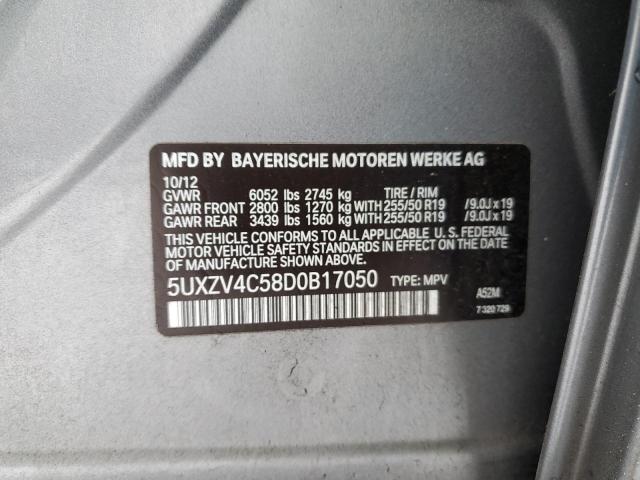 VIN 5UXZV4C58D0B17050 2013 BMW X5 no.13