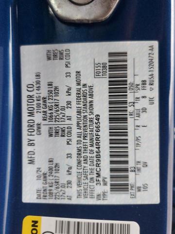 2024 FORD BRONCO SPO - 3FMCR9B64RRF66549