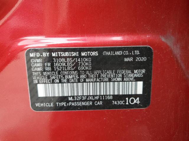 2020 MITSUBISHI MIRAGE G4 - ML32F3FJXLHF11168