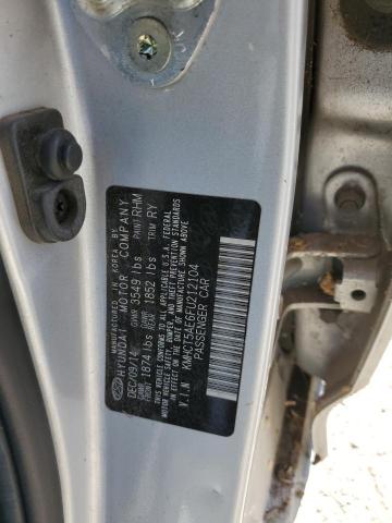 2015 HYUNDAI ACCENT GS KMHCT5AE6FU212104