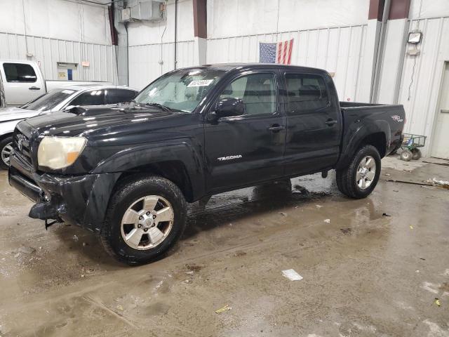 TOYOTA TACOMA DOU 2006 black  gas 5TELU42N06Z250266 photo #1