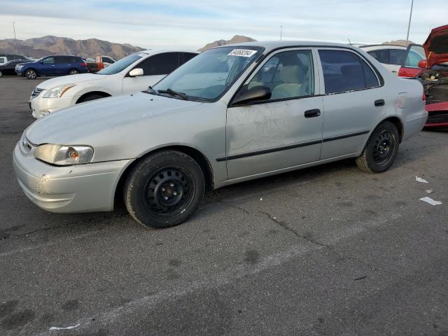 TOYOTA COROLLA VE 2000 silver sedan 4d gas 1NXBR12E6YZ399641 photo #1