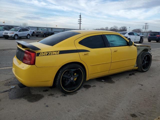 DODGE CHARGER R/ 2006 yellow sedan 4d gas 2B3KA53HX6H385397 photo #4