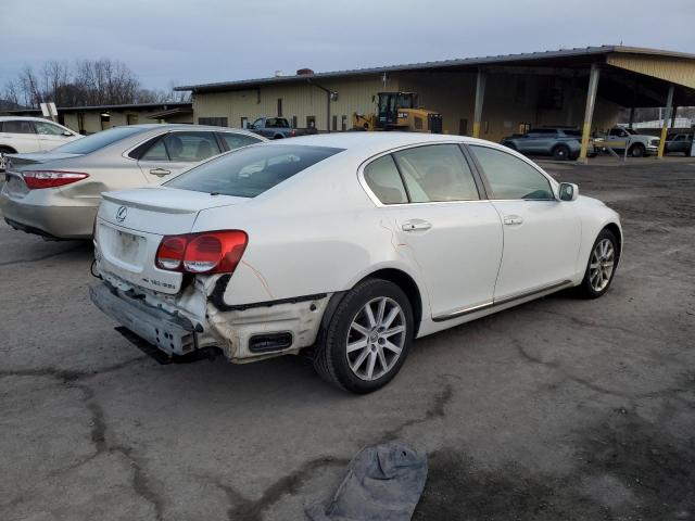 LEXUS GS 300 2006 white  gas JTHCH96S360014548 photo #4