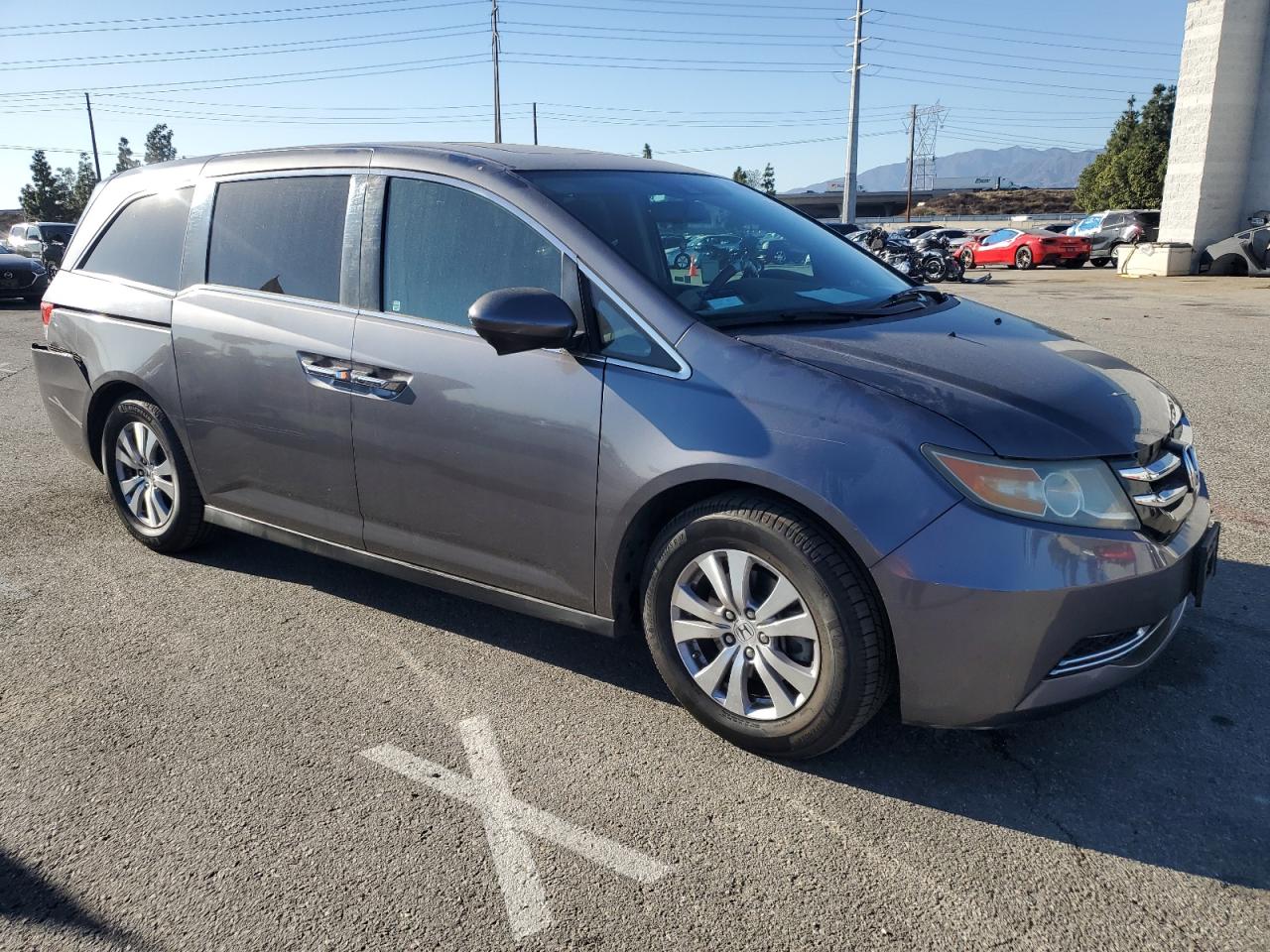 Lot #3025790335 2016 HONDA ODYSSEY EX