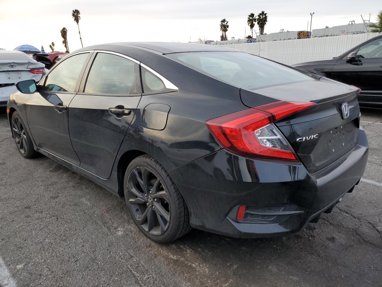 Lot #3044409753 2019 HONDA CIVIC SPOR