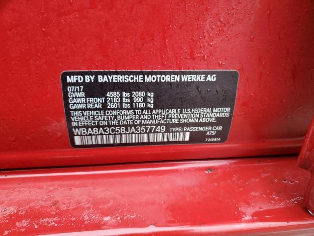 2018 BMW 320 XI - WBA8A3C58JA357749