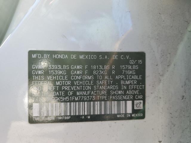 2015 HONDA FIT LX - 3HGGK5H51FM779373