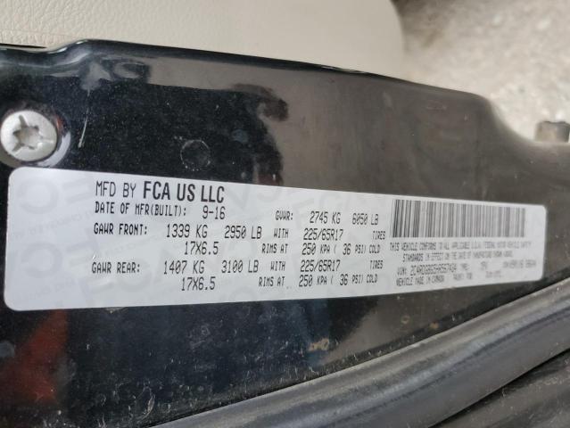 2017 DODGE GRAND CARA - 2C4RDGBG5HR567434