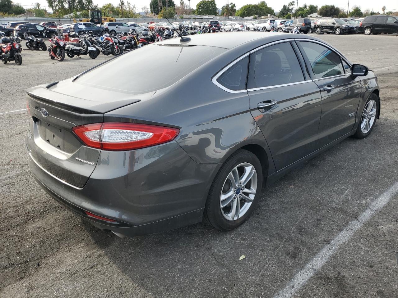 Lot #3044622198 2015 FORD FUSION TIT