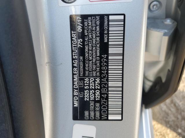 2018 MERCEDES-BENZ E 300 - WDDZF4JB2JA348994