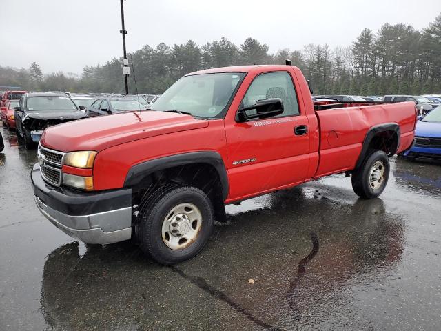 CHEVROLET SILVERADO 2006 red pickup gas 1GBHC24U56E113848 photo #1