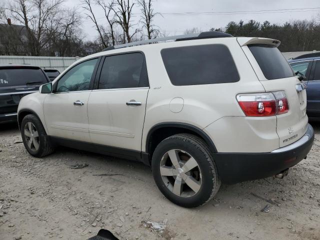 GMC ACADIA SLT 2011 white  gas 1GKKVSEDXBJ273627 photo #3