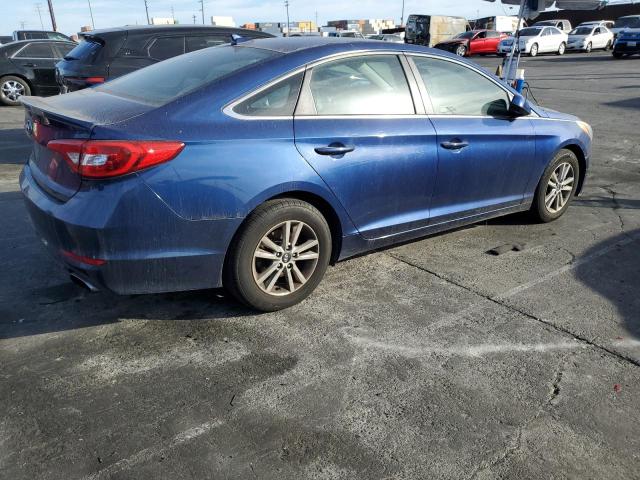 HYUNDAI SONATA SE 2015 blue  gas 5NPE24AF8FH022270 photo #4