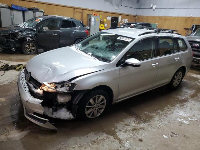 VOLKSWAGEN GOLF SPORT 2016 silver  gas 3VWC17AU5GM509316 photo #1