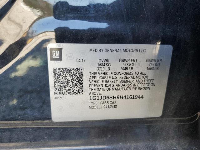 2017 CHEVROLET SONIC LT - 1G1JD6SH9H4161944