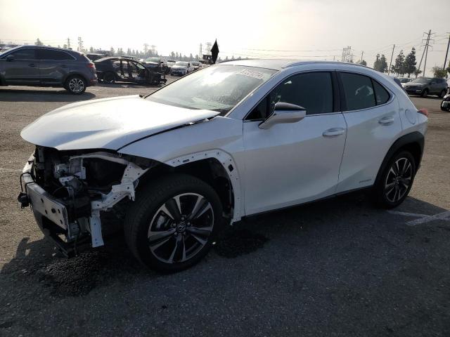 LEXUS UX 250H BA 2022 white  hybrid engine JTHX9JBH2N2056285 photo #1