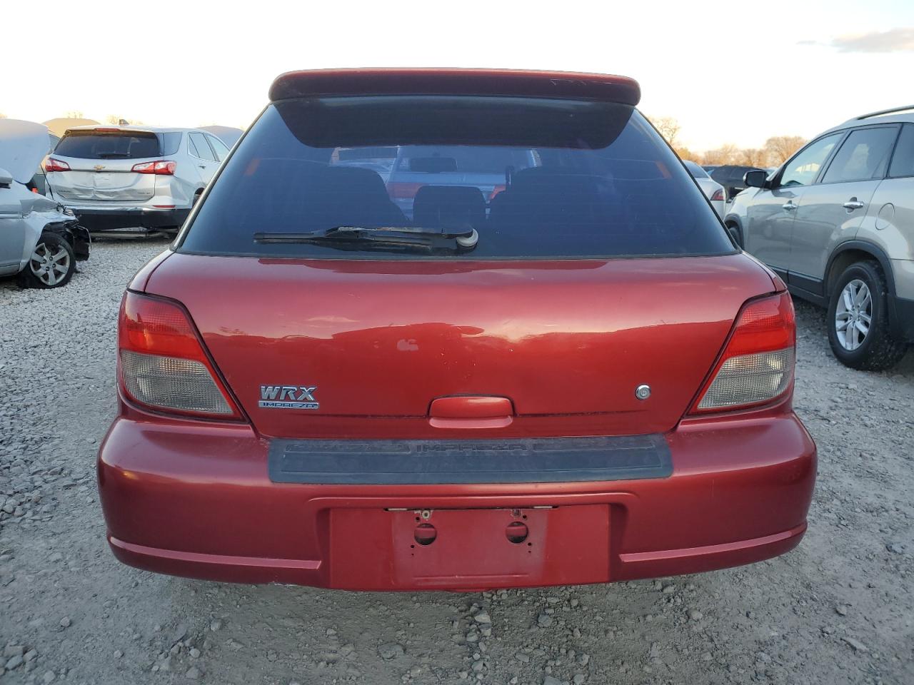 Lot #3024159826 2003 SUBARU IMPREZA WR