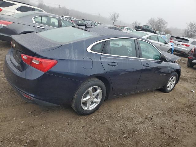 CHEVROLET MALIBU LS 2017 blue  gas 1G1ZB5ST5HF138401 photo #4