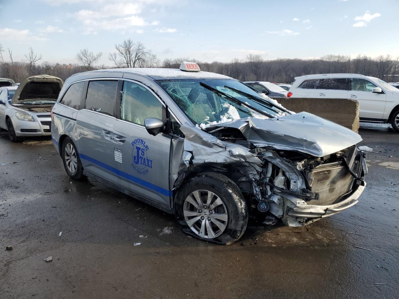 Lot #3034495741 2016 HONDA ODYSSEY SE