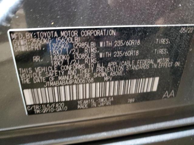 2023 SUBARU SOLTERRA P JTMABABA4PA006768