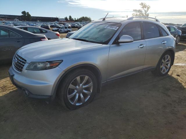 INFINITI FX35 2005 silver  gas JNRAS08U55X100373 photo #1