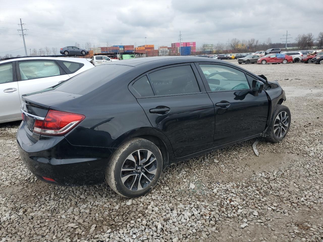 Lot #3029574140 2014 HONDA CIVIC EX