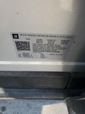 2021 CHEVROLET EQUINOX LS - 3GNAXHEV9MS126186