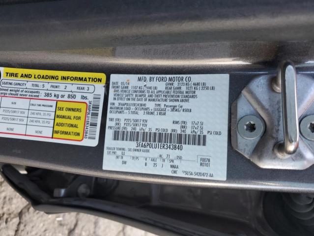 VIN 3FA6P0LU1ER343840 2014 FORD FUSION no.12