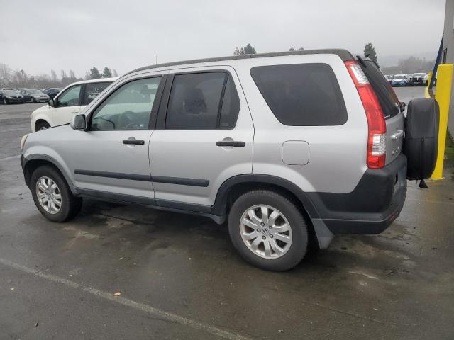 HONDA CR-V EX 2006 silver  gas JHLRD78826C022204 photo #3