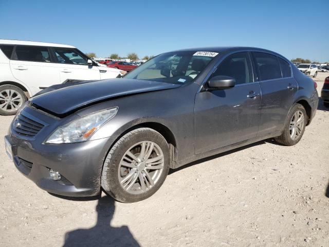 INFINITI G25 2011 gray  gas JN1DV6AR9BM654254 photo #1