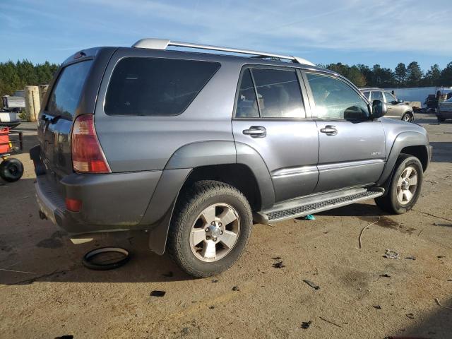 TOYOTA 4RUNNER LI 2003 gray 4dr spor gas JTEZT17R930010244 photo #4