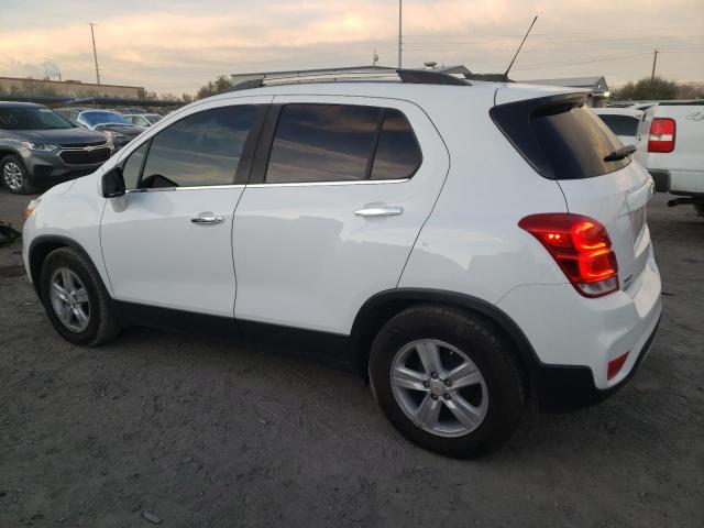 CHEVROLET TRAX 1LT 2020 white  gas KL7CJLSB0LB064359 photo #3