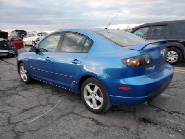 MAZDA 3 S 2005 blue  gas JM1BK123651283697 photo #3