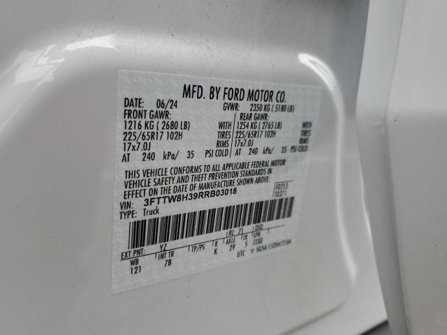 2024 FORD MAVERICK X - 3FTTW8H39RRB03018