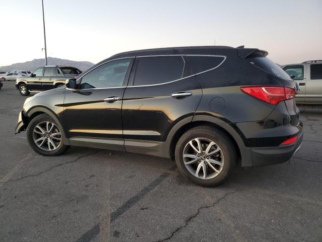 HYUNDAI SANTA FE S 2014 black  gas 5XYZUDLA9EG180670 photo #3