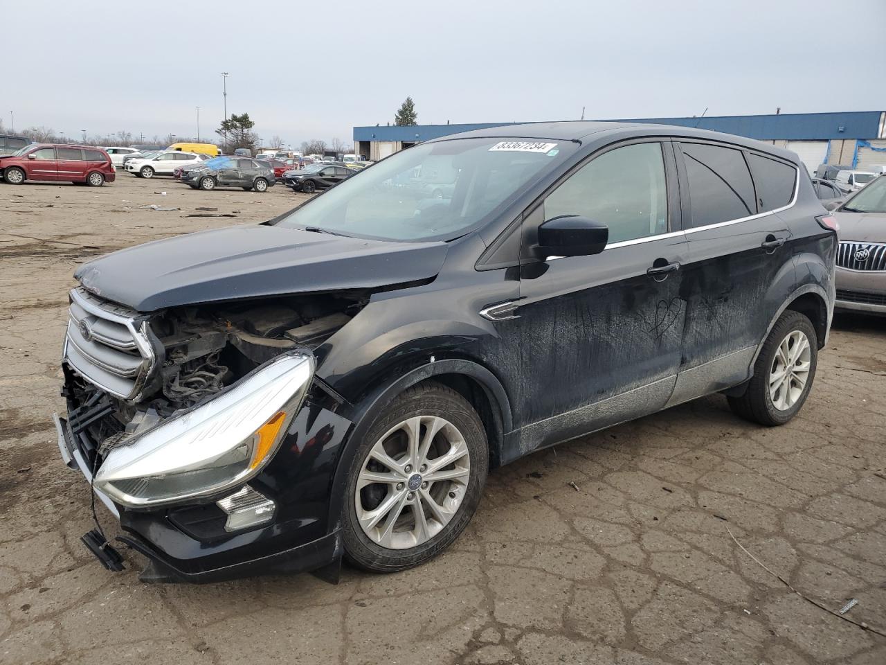 Lot #3028537945 2017 FORD ESCAPE SE